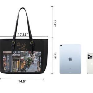 Back Alley Large  Vegan Leather Tote