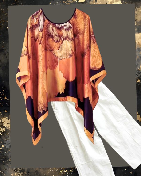 Ginkgo-Biloba-Print-Lightweight-Pullover-Scarf - Image 2