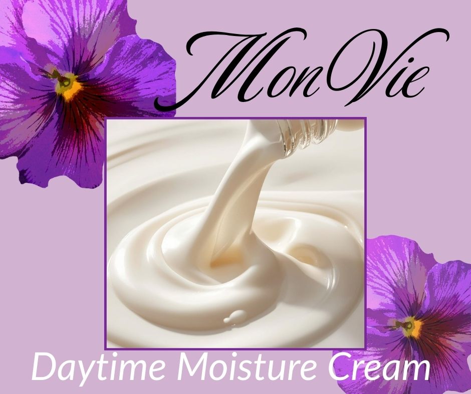 MonVie Daytime Moisture Cream with moisturizers and Aloe Vera.