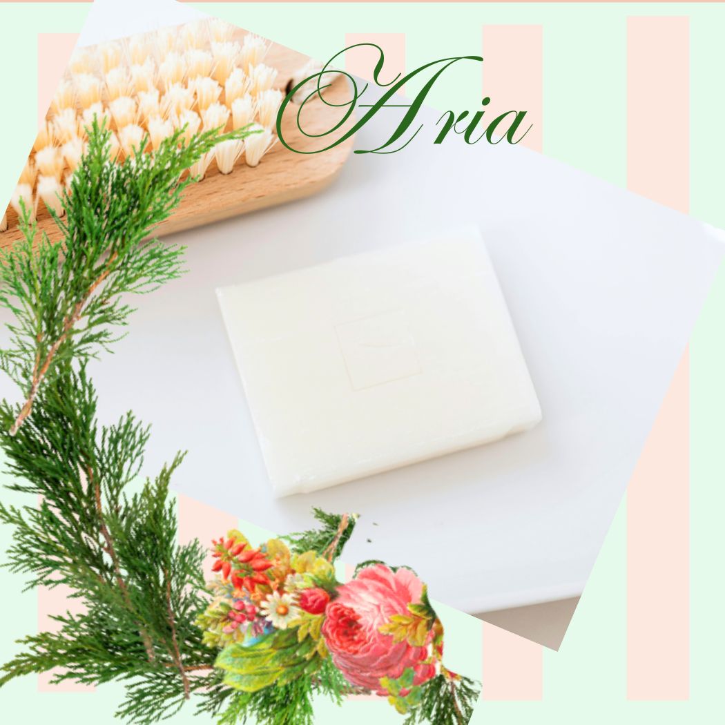 Aria - All Natural Shea Butter Bar Soap -Vegan
