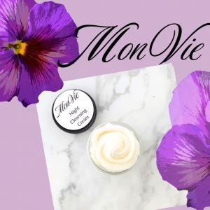 MonVie - Night Cleansing Cream - All Natural with Plant Extracts - 30 ML